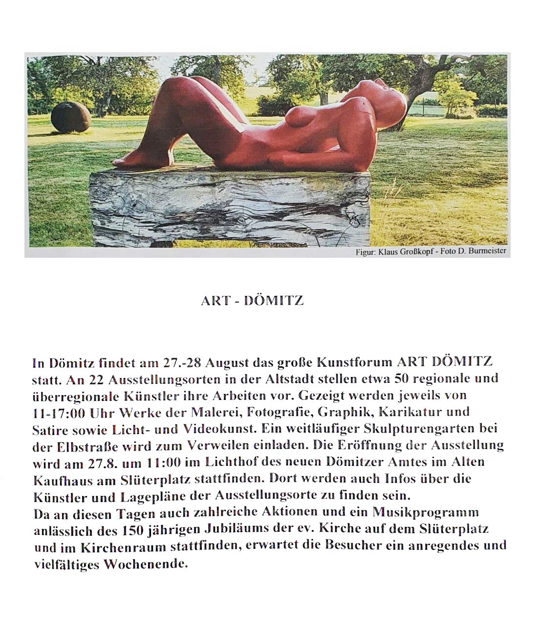 ART D�MITZ Textblatt